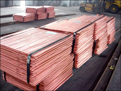 Materiais metálicos preço de fábrica cátodo de cobre/placa de cobre puro folha de cobre