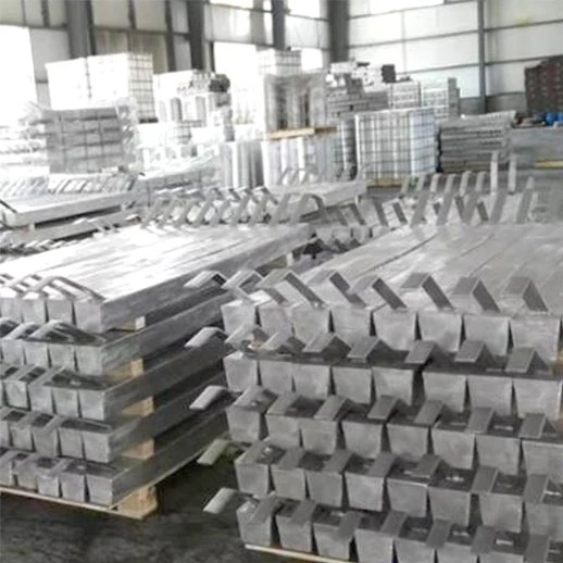 Ânodo de magnésio e alumínio para materiais de prevenção de corrosão de proteção catódica